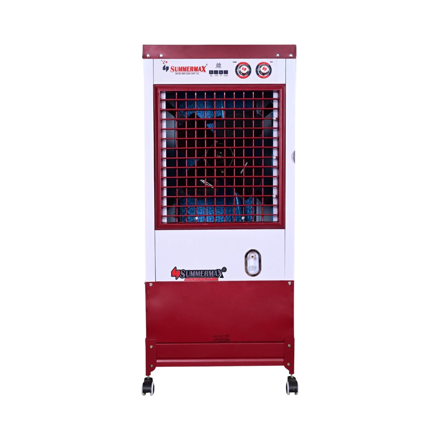 Royal Honey Comb 90 Litres Desert cooler (White, Red)